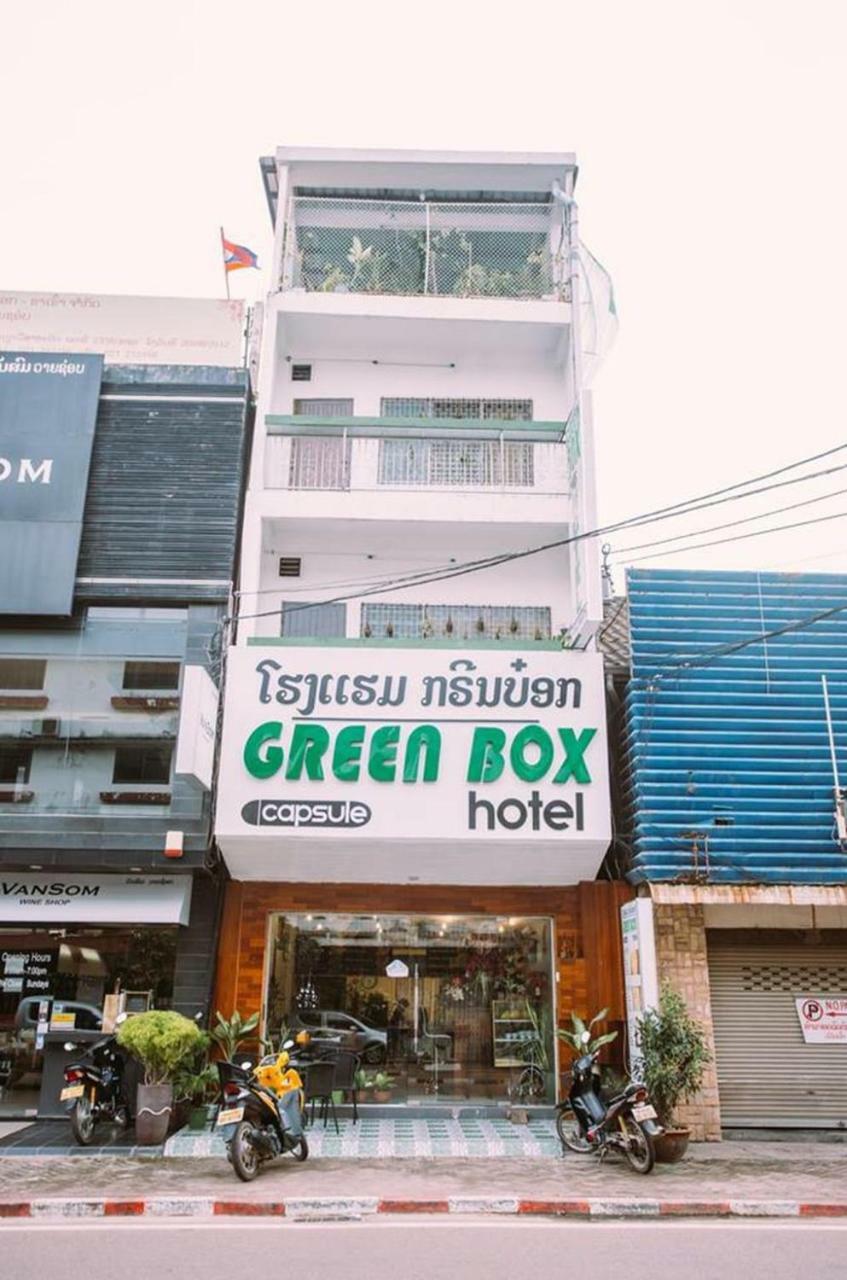 Green Box Capsule Hostel & Hotel Виентиане Екстериор снимка